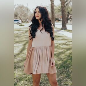 Cara Loren Tan Lines Dress